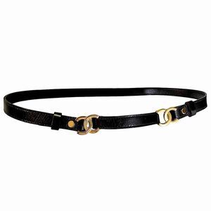 CHANEL Vintage Circa 90’s Interlocking double Gold-Tone CC Logo Closures |75mm|